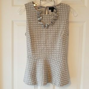 Worthington sleeveless peplum blouse